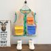 Mother & Kids New Baby Spring And Autumn Clothes New Children's Polar Fleece Children's Spring Waistcoat Warm Vest_viptrois.com