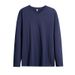 Autumn Base Shirt Inner Solid Color V-Neck Long Sleeve Thin Men's Plus Size Ins Loose Cotton T-Shirt Manufacturer_viptrois.com