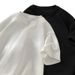 Unisex Textured Short Sleeved Shorts Set Trendy Summer Outfit Loose Two Piece Casual Wear For Plus Size Men And Women_viptrois.com