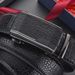 Leather belt men's automatic buckle high end letter crocodile pattern young people business casual pants belt_viptrois.com