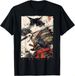 T-shirtt-shirtsamurai Warrhe Swing Fior Ukiyo Ink Artwork Cat Samu_viptrois.com
