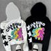Men's Clothing Y2K Retro Streetwear Hoodie With 3D Foam Print - Oversized Pullover Sweatshirt For Women & Men - Trendy Unisex Fashion_viptrois.com