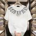 Men's Clothing Cotton Short Sleeved T Shirt For Men Ins Trendy Street Loose Tops T Shirt For Men Summer_viptrois.com