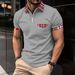 New Men's Polo Shirt Short-sleeved Color Quick Drying T-shirt Shirt Solid Color Patchwork Street Comfortable Men's Polo Shirt Trend_viptrois.com