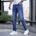 Men's Clothing Stretch Slim Jeans Golden Classic Three Colors Hot Style_viptrois.com