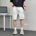 Men's Premium Cargo Shorts - Summer Casual Shorts With Multiple Pockets (Black, Charcoal, Stone, Khaki, Purple) - Loose Fit For Maximum Comfort_viptrois.com