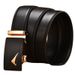 Men's Automatic Buckle Belt Genuine Two Layer Cowhide Automatic Buckle High End Men's Trouser Belt Business_viptrois.com