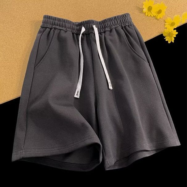 Men's Clothing Summer Printed American Retro Loose Straight Shorts For Men's Teenagers And Students All Match Sports Basketball Shorts Cross Border_viptrois.com