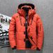Hot Selling Winter White Duck Down Men's Short Outdoor Cotton Thick Oversized Warm Youth Jacket, Trendy_viptrois.com