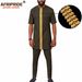 Men's clothing African national cotton men's casual set_viptrois.com