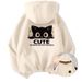 Sweater Men's And Women's New Trendy Winter Velvet Thickened Hooded Loose Casual Jacket_viptrois.com