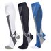 Nylon pressure socks men's and women's cycling compression socks football socks outdoor running socks_viptrois.com