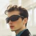 Full Frame Sports Sunglasses Hollow Temples Cycling Windproof UV PC Men's And Women's Sunglasses_viptrois.com