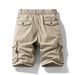 2025 Summer Men's Casual Bermuda Loose Cotton Outdoor Travel Wear-resistant, Breathable And Comfortable Beach Shorts_viptrois.com