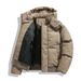 Men's Hooded Cotton Coat – Vintage Workwear Style, Thick Warm Lining, Unisex Loose Fit (Black, Apricot, Coffee, Sizes S-3XL)_viptrois.com