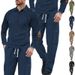 Men's Clothing Men's Casual Workwear Two-Piece Set - Relaxed Fit Jacket & Pants Outfit Fashion Trends Hot-selling_viptrois.com