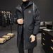 New Cotton-padded Jacket For Men In Winter, Mid-length Thickened Jacket, Trendy Korean Style Large Size Cotton-padded Jacket_viptrois.com