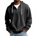 Men's Clothing European And American Heavyweight Long Sleeved Hooded Jacket With Pony Logo Print Men's Sports Casual Sweatshirt_viptrois.com