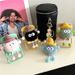 Bag Charm Cute And Cute Little Coal Ball Cartoon Car Keychain Plush Doll Doll Bag Pendant Accessories Gift_viptrois.com