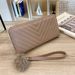 Long Wallet For Women - Wavy Design Slim Clutch Purse With Large Capacity Minimalist Fashion Wallet_viptrois.com