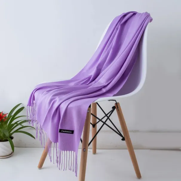 Frauen Pashmina Schal Schals Weiche Kaschmir Gefühl Kopftuch Reise Büro Winter Warme Hijabs Solide Dame Wraps Weibliche Bandana_viptrois.com