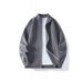 Men's Casual Zip-Up Knit Sweater Lightweight Breathable Polyester Blend Long Sleeve Cardigan For Streetwear & Daily Wear_viptrois.com