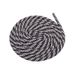 Two-tone Twill And Polka Dot Round Shoelaces With A Stylish Shoe Rope_viptrois.com