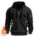 2024 Autumn Winter Men's Casual Multi-Zipper Arm Pocket Sweatshirt Pullover Large Size Fleece Hoodie For Men_viptrois.com