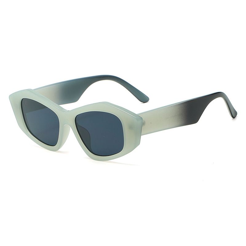 Candy Cat Eye Sunglasses - Irregular Fashion Shades (European & American Ladies' Outdoor Visor Style)_viptrois.com