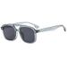 Men's Sunglasses Casual Square Double Beam Sunglasses For Men, Fashionable Driving Sunglasses Retro Trend, Versatile Flat Glasses_viptrois.com