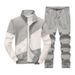 Men's Slim Fit Stand Collar Baseball Jacket With Long Sleeves – Lightweight Sporty Outerwear For Running & Casual Wear (Grey, Black, Navy Blue)_viptrois.com