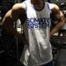 Men's Slim Fit Sports Vest Breathable Crew Neck Sleeveless T-Shirt Training Fitness Tank Top Trendy Bodybuilding Basketball Uniform_viptrois.com