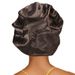 African wide brimmed soft elastic printed sleeping cap satin Bonnet dome beauty hair care cap shower cap_viptrois.com