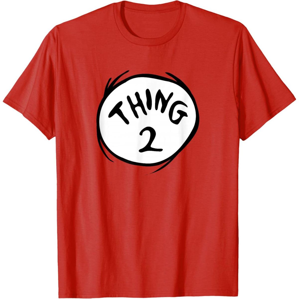 Camiseta Con El Emblema De Dr. Seuss Thing 2_viptrois.com