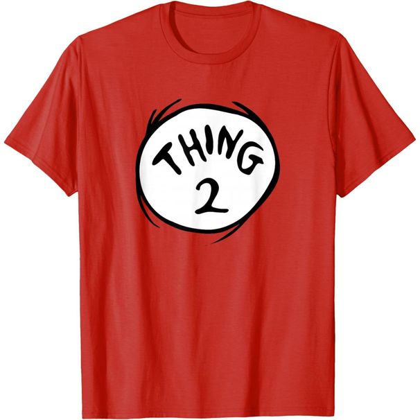 Camiseta Con El Emblema De Dr. Seuss Thing 2_viptrois.com