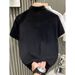 Men's Polo Shirt Short Sleeve T-Shirt Summer Loose Fit Casual Top With Cartoon Print Fashion Ins Trend_viptrois.com