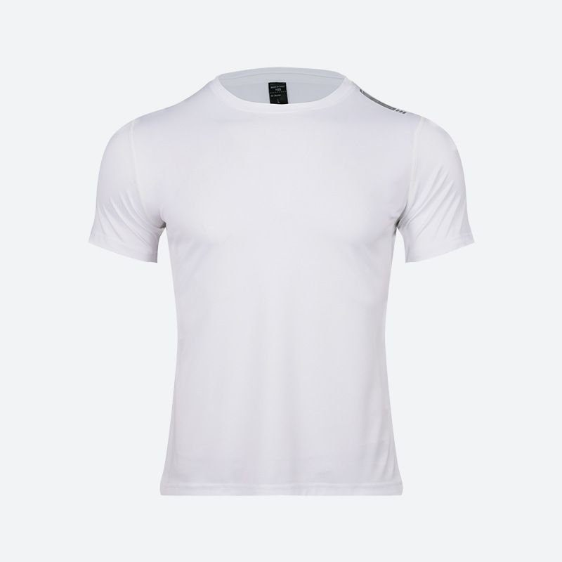Men's Clothing Short Sleeved T Shirt For Men And Women Quick Drying Fabric Couple Fashion Sportswear Solid Color T Shirt Breathable Shirt Trendy T_viptrois.com