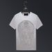 Men's Clothing Hot Diamond T Shirt Men's Short Sleeved Skull Trend T Shirt Spirit Guy Large Size Casual Men's Half Sleeved Mercerized Cotton_viptrois.com