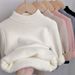 "Cozy Plush Sweater For Kids – Warm Winter & Autumn Layering Essential With Soft Fleece Lining"_viptrois.com
