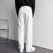 Casual Suit Pants Men's Spring Japanese Style Light Luxury High End Drape Black Trousers Loose Straight Wide Leg Long Trousers_viptrois.com
