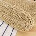 Korean Version Ins Navy Style Versatile Grass Woven Bag Knotted Shoulder Strap Niche Woven Bag Beach Bag Suitable for Travel and Vacation_viptrois.com