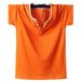 Men's Clothing One-piece dropshipping men's short-sleeved trendy men's T-shirt short-sleeved 8XL Korean version plus size half-sleeved V-neck 8848_viptrois.com