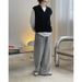 Men's Clothing Autumn And Winter New Korean Version Lazy Wool V Neck Knitted Vest Loose Slim Top For Women_viptrois.com