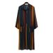 Men's moslem new wish print long style men's long sleeve shirt Muslim robe_viptrois.com