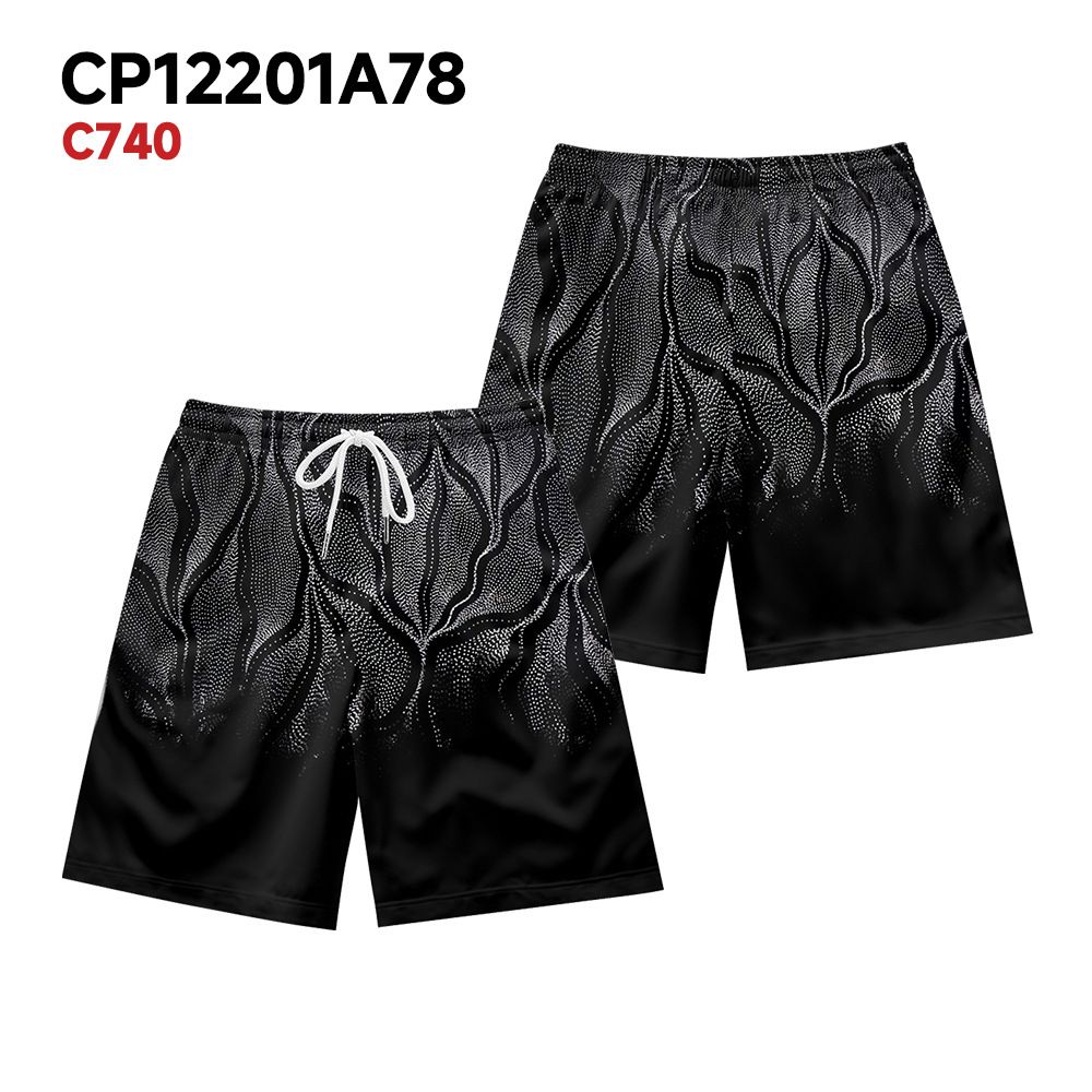 Unbeatable Quality Summer American Casual Creative Gradient Men's Fitness Running Sports Basketball Shorts_viptrois.com