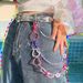 Charms All Match Hip Hop Pants Chain Ins Trendy Net Red Pants Rainbow Resin Hanging Chain Punk Style Detachable Chain_viptrois.com