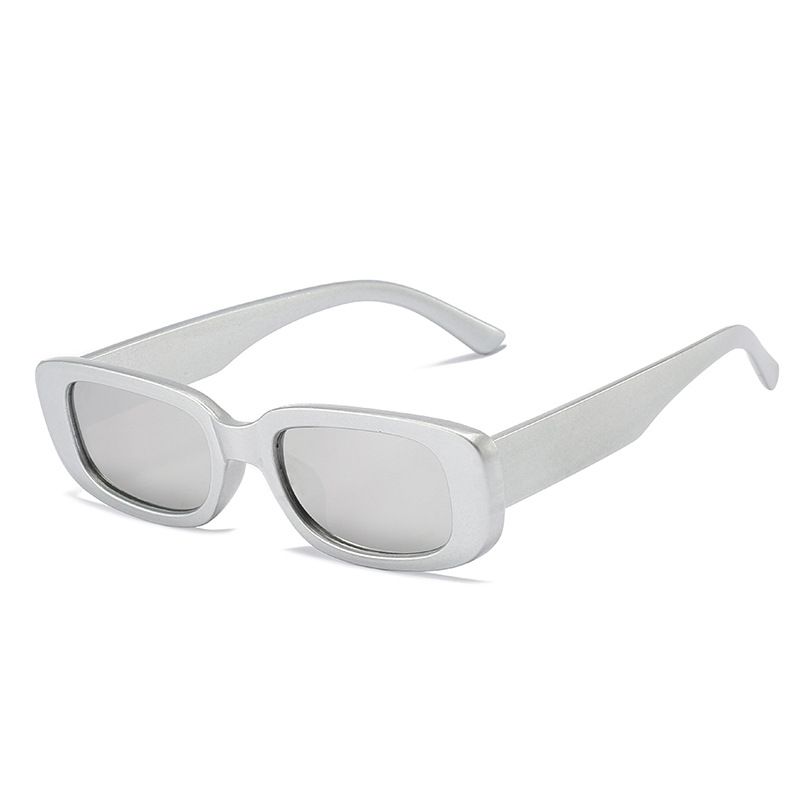 Square Frame Sunglasses - Oversized Design & UV400 Protection | Fashionable Women's Shades_viptrois.com
