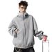 Zipper Men's Autumn And Winter New Zipper Loose Casual Sweatshirt Jacket_viptrois.com