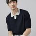 Summer Ice Silk Cooling Men's Polo Short Sleeve Knitwear Casual Versatile Fashion Business T-Shirt Top_viptrois.com