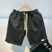 Herren-Shorts, Vier Jahreszeiten, Laufshorts Für Herren, Lässige Jogging-Shorts, Wellenmuster, Einfarbig, Kordelzug, Sport-Shorts Für Herren_viptrois.com